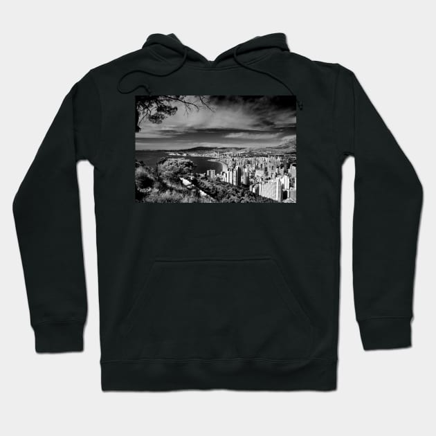 Benidorm Skyline Cityscape Costa Blanca Spain Hoodie by AndyEvansPhotos